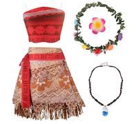 Atorcher Costume da ragazza per cosplay con gonna, costume per bambini con accessori