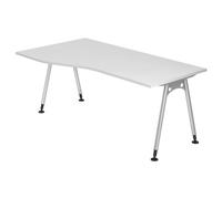 ATOS 18 S | Scrivania - Bianco 180x100 regolabile in altezza