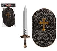 Atosa 38369 Kit Medieval: Spada e Scudo, 50 x 32 cm