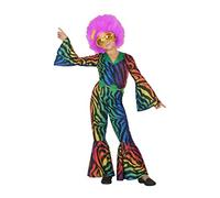 Costume da discoteca anni '80 per bambina colorato