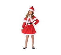 Costume per Bambini 69208 7-9 Anni Rosso Natale [4 Pezzi]