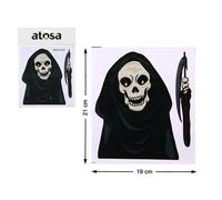 Atosa Adesivo Della Morte Di Halloween