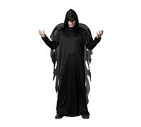 Atosa Black Angel Costume Elegant Mysterious Stunning Sophisticated Dark Shiny H
