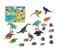 Atosa Confezione Libro Dinosauro Con Personaggio Giocattolo 22 Pezzi