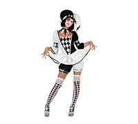 Atosa Harlequin Costume Bianco M-L Bambini
