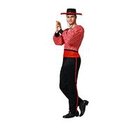 Atosa Costume Ballerino Flamenco Rosso M