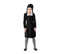ATOSA - Costume Famiglia Gotica Bambina - Taglia: 7 - 9 Anni (130 - 145 Cm) - SPEDIZIONE GRATUITA