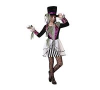 Atosa Costume Cappellaia Matta Halloween Taglia Infantile Nero 3 A 4 AÑOS