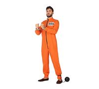 Atosa Costume Carcerato Arancione XL