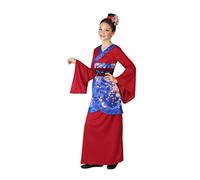 E_0002_S1125917 Bigbuy Carnival Costume per Bambini Cinese donna Rosa Taglia:7-9