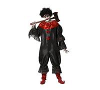 Atosa Costume Clown Diabolico Adulto Nero M