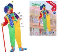 ATOSA COSTUME CLOWN TAGLIA 3-4 ANNI 56971