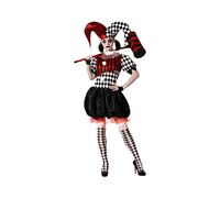 Atosa Costume Da Arlecchino Di Halloween Da Donna