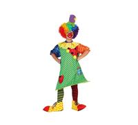 Atosa Costume Da Bambina Clown