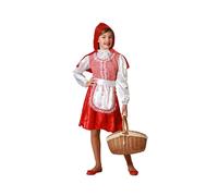 Atosa Costume Da Bambina Little Red Riding