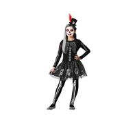 Atosa Costume Da Bambina Skeleton Skirt