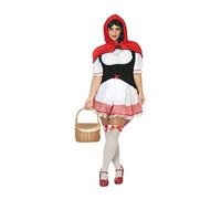 Atosa Costume da Cappuccetto Rosso Sexy T-3