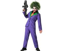 Atosa Costume Da Clown Viola Halloween Infantile 3 A 4 AÑOS