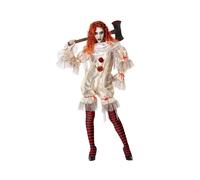 Atosa Costume Da Donna Clown Macabro