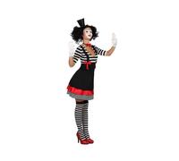 ATOSA - 22974 - Costume Dà Mimo Donna, Misura Xl, Nero / Bianco (schwarz / Weiss) - SPEDIZIONE GRATUITA