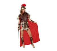 ATOSA - Costume da guerriero romano per adulti, colore: rosso