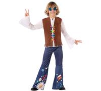Atosa Costume Da Hippie Per Bambini