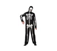Atosa Costume Da Uomo Skeleton