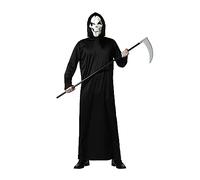 Atosa Costume Fantasma Nero Maschera Uomo Adulto XL