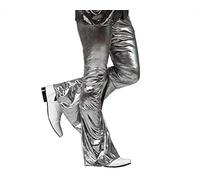 Atosa Costume Pantalone Disco Grigio Brillante M