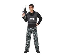 Th3 Party Costume Per Adulti Poliziotto Swat Taglia:m/l S_0301_S1102006 Giocatto