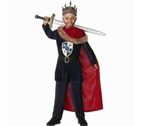 ATOSA COSTUME RE MEDIEVALE ROSSO TAGLIA 5-6 ANNI 64764