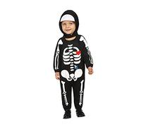 Costume per Neonati Nero Scheletro 24 Mesi