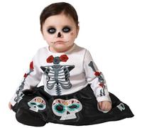 Atosa Costume Scheletro Messicana Bambina 6 A 12 MESES