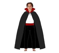 Atosa Costume Vampiro Maglietta Bianca Con Mantello Infantile 5 A 6 AÑOS