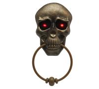 Atosa Luce/suono Da Appendere Alla Porta Per Halloween 28x14 Cm