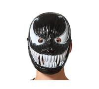 Atosa Maschera Di Sorriso Macabro Di Halloween Nera