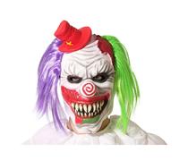 Atosa Maschera Per Capelli Da Clown Di Halloween Lattice