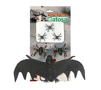 Atosa Pack Decorazione Halloween Telaraña -pipistrello