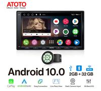 ATOTO A6 PF 7" 2DIN Autoradio Senza Fili CarPlay e Android Auto mon Telecomando