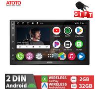 ATOTO A6 PF Android Autoradio 2 DIN 7 Pollici QLED Wireless Carplay&Android Auto