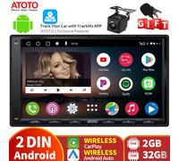 ATOTO A6PF 7" Android Autoradio 2Din con Telecamera posteriore Dab+ Radio 2G+32G