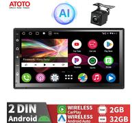 ATOTO A6PF 7" Android Autoradio Navi 2DIN ChatGPT-AI Wireless Carplay+Telecamera