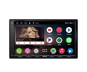 ATOTO A6PF 7" Autoradio 2 DIN Android, DAB+ Radio, Wireless CarPlay e Senza fili Android Auto, Mirror link, Doppio Bluetooth, Tethering WiFi/BT/USB, Retrovisione in Tempo Reale, SWC, 2G+32G, A6G2A7PF