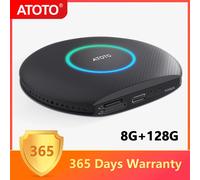 ATOTO Car AI Box Ring Kit Sistema Android intelligente Wireless Apple Carplay Android Auto Screen Autoradio Stereo Riproduzione multimediale CB6