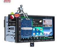 ATOTO X10 8G+128G Android 13 DAB+ Autoradio GPS Navi AI Radio USB 4G LTE +Camera