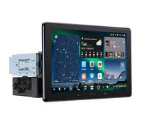 ATOTOZONE 10"QLED AI Android Autoradio 1 DIN, Da Con Navigazione Integrata, 8G+128G, 4G LTE,CarPlay & Android Auto Senza Fili,X10G210EUS-EU06