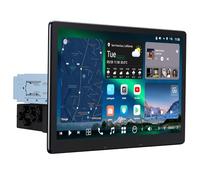 ATOTOZONE 12.9"QLED AI Android Autoradio 1 DIN, Da Con Navigazione Integrata, 8G+128G, 4G LTE,Schermo Flottante Auto, CarPlay & Android Auto Senza Fili, Doppio Telefono & Bluetooth,X10G129E