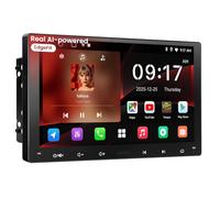 ATOTOZONE 9 pollici Android Autoradio 2 Din Android Auto CarPlay Wireless, Wi-Fi, Connessione Bluetooth IoT, Localizzazione GPS, Assistente AI Geolocalizzato, BGSleep, EQ/DSP/RDS, Aggiornamento OTA