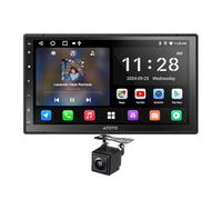 ATOTOZONE A5L Autoradio 2 Din Android, Wireless CarPlay&Android Auto, 7 pollice Stereo Auto Bluetooth/Wi-Fi/USB, GPS Navi, AI-Chat, 24 EQ&DSP, Mirror Link, Telecamera Posteriore, A5LG2B7T-S01