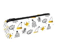 ATOurDealss Astuccio per matite con motivo natalizio, semplice astuccio per cancelleria, 20 cm, Multicolore20, Taglia unica, Astuccio